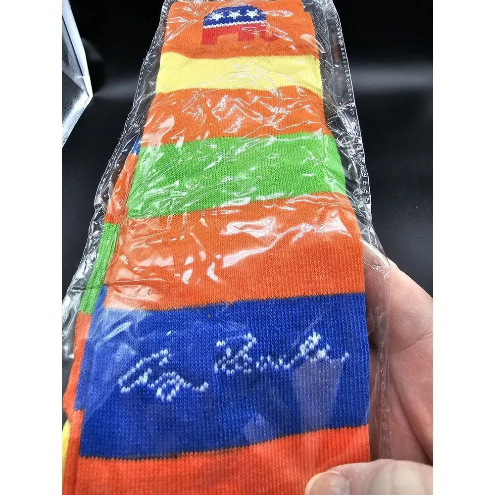 GOP Rainbow Socks Republican Elephant Pride‎